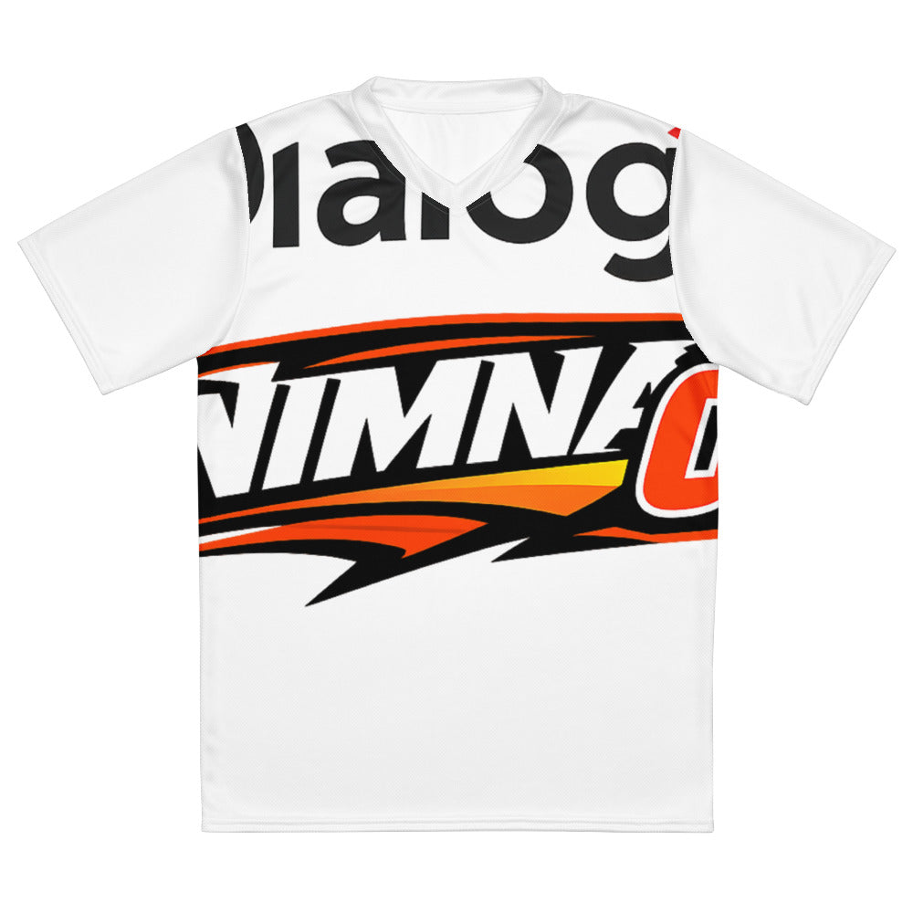 Nimna 01 Blaze Racing Emblem - White