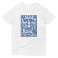 Blue La Luna Italian Tarot Print - White