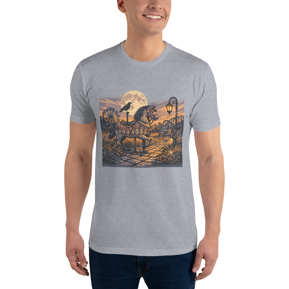 Moonlit Carousel Echoes - Heather Grey