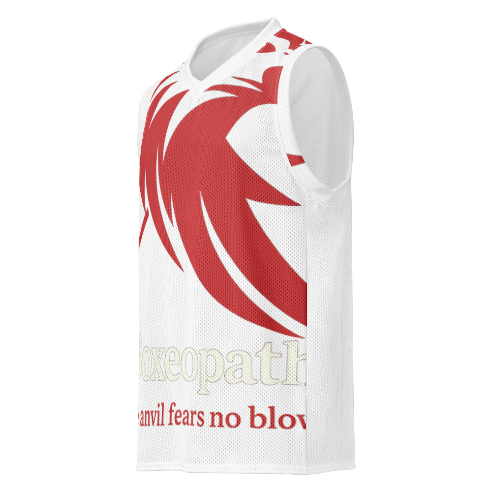 Boxeopath Crimson Hawk The Anvil Fears No Blows - White