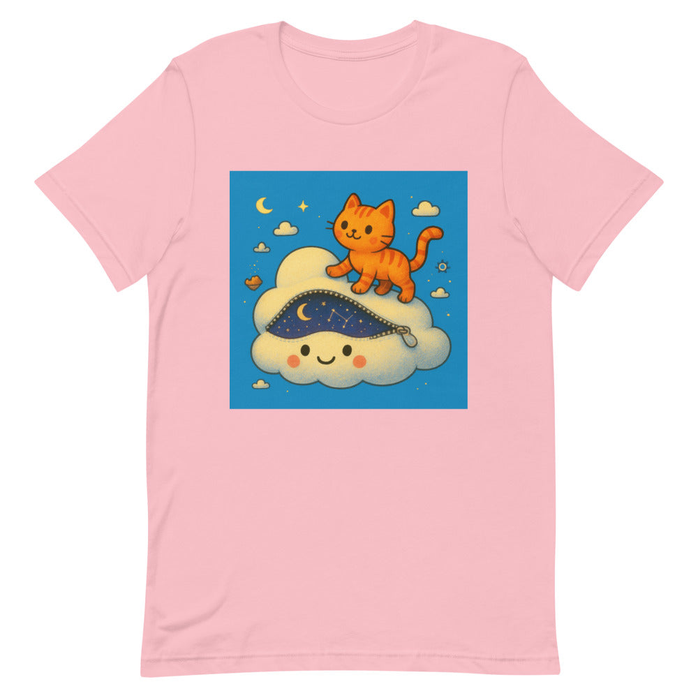 Stitched Stardust Tabby Cloud - Pink