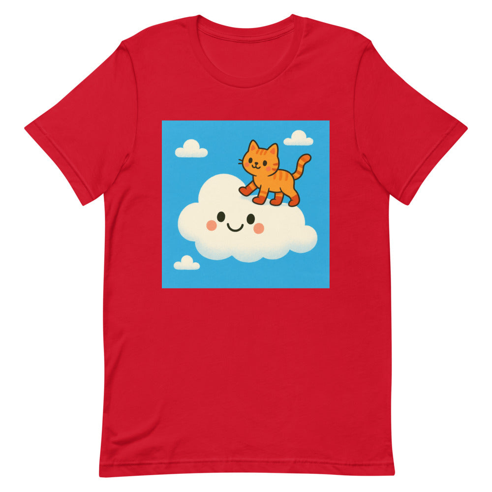 Puffy Paws Cloud Cat - Red